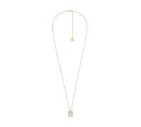 Fossil Raquel Women's Gold-Tone Stainless Steel Necklace, JF04997710