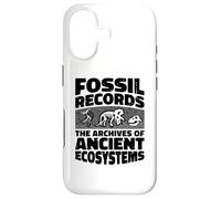 Fossil records the archives - Dinosaur Paleontologist Case for iPhone 17