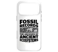 Fossil records the archives - Dinosaur Paleontologist Case for iPhone 17 Pro Max