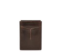 Fossil RFID Card Case Wallet - brown - One size