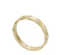 Fossil Ring for Women Sadie, Width: 3.8mm Gold Stainless Steel Ring, JF04383710
