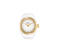 Fossil Ring Watch for Women, Quartz Two Hand Movement with Stainless Steel Strap