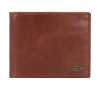 Fossil Wallet for Men Ryan, Leather Bifold Dark brown 10.8 cm L x 1.91 cm W x 8.89 cm H ML3729201