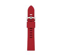 FOSSIL S201106 Unisex Band 20 mm Silicone Red, red, 20 mm, Casual