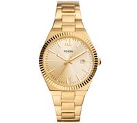 Fossil Scarlette ES5299 - Woman - 38 mm - Analogue - Quartz - Mineral Glass Gold 38 mm