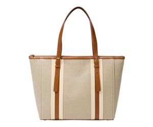 FOSSIL shopper bag Carlie Tote Natural Brown