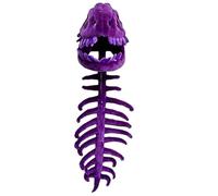 Fossil Snug Dinosaur - Wearable Skeleton Plush Costume - 3D Soft Prehistoric Bone Outfit, Fun Animal Suit for Halloween and Role Play, Machine Washable (B- Small)
