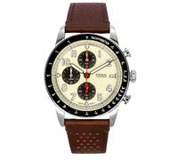 Fossil Sport Tourer Chronograph Cream Dial Quartz Analogue FS6042 Men's Watch