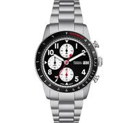 Fossil Sport Tourer Men's Black Chronograph Dial Stainless Steel Watch