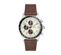 Fossil Sport Tourer Mens Brown Watch FS6042 Leather (archived) - One Size