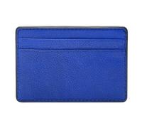 Fossil - Steven Card Case Blue Leathers for Men ML4395437