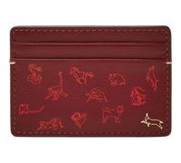 FOSSIL Steven Card Case Red Velvet