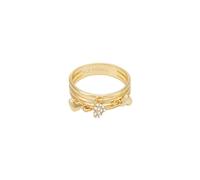 Fossil Sutton Women's Gold-Tone Brass Ring, JA73047106