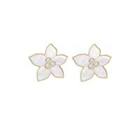 Fossil Sutton Women's Gold-Tone Stainless Steel Earring, JF04973710