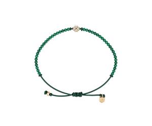 Fossil Sutton Women's Green Brass Bracelet, JA7325710