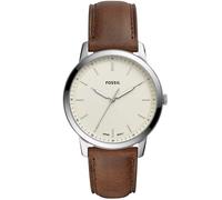 Fossil The Minimalist FS5439 - Man - 44 mm - Analogue - Quartz - Mineral Glass Beige 22 mm