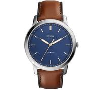 Fossil The Minimalist Slim 3H FS5304 - Man - 44 mm - Analogue - Quartz - Mineral Glass Blue 22 mm
