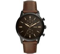 Fossil Townsman FS5437 - Man - 44 mm - Analogue - Quartz - Mineral Glass Brown 22 mm