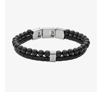 Fossil Townsman Vintage Multi Strand Black Bracelet JF02763040