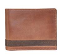 Fossil Quinn wallet leather 11.5 cm brown