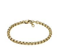 Fossil Unisex All Stacked Up Stainless Steel Chain Bracelet, JF04723040