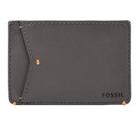 FOSSIL Vegan Cactus Card Case Lead Gray
