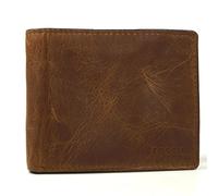 Fossil Wallet for Men Derrick, Leather Bifold brown 11.4 cm L x 2.5 cm W x 9.5 cm H ML3687200