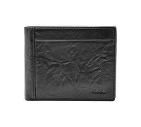 Fossil Wallet for Men Neel, Leather Bifold black 11.4 cm L x 2.5 cm W x 9.5 cm H ML3890001