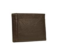 Fossil Wallet for Men Neel, Leather Bifold brown 11.4 cm L x 2.5 cm W x 9.5 cm H ML3890200