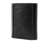 Fossil Wallet for Men Neel, Leather Trifold black 8.255 cm L x 1.905 cm W x 10.16 cm H ML3869001