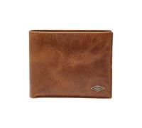 Fossil Wallet for Men Ryan, Leather Bifold Dark brown 12.4 cm L x 0.5 cm W x 8.9 cm H ML3829201