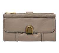Fossil Wallet for Women Cora, Leather Clutch graystone 19.7cm L x 2.5cm W x 10.7cm H SL6464788