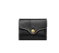 Fossil Wallet for Women Heritage, Leather Trifold black L 9,8 cm, W 2,2 cm, H 8 cm SL8231001