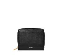 Fossil Wallet for Women Logan, Leather Multifunction black 11.1 cm L x 2.5 cm W x 8.9 cm H SL7923001