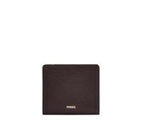 Fossil Wallet for Women Logan, Leather/Polyurethane Trim Bifold brown 10.2 cm L x 2.5 cm W x 8.9 cm H SL7829200