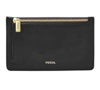 Fossil Wallet for Women Logan, Leather/Polyurethane Trim Card Case black 13.8 cm L x 0.4 cm W x 8.5 cm H SL7925001