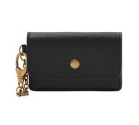 Fossil Wallet for Women Valerie, Leather Card Case black 10.2 cm L x 1.6 cm W x 6.5 cm H SL6492001