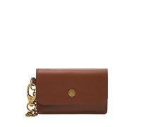 Fossil Wallet for Women Valerie, Leather Card Case brown 10.2 cm L x 1.6 cm W x 6.5 cm H SL6492200