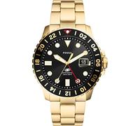 Fossil Blue Mens Gold Watch FS5990 Stainless Steel (archived) - One Size