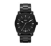 Fossil Watch for Men Machine, Quartz Movement, 42 mm Black Stainless Steel Case with a Stainless Steel Strap, FS4775