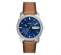 Fossil Machine Mens Brown Watch FS5920 Leather (archived) - One Size