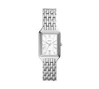 Fossil Watch for Women Raquel, Quartz Movement, 23 mm Silver Stainless Steel Case with a Stainless Steel Strap, ES5221