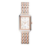 Fossil Watch for Women Raquel, Quartz Movement, 23 mm Silver Stainless Steel Case with a Stainless Steel Strap, ES5222