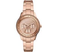 Fossil Watch for Women Stella Sport, Quartz Multifunction Movement, 37 mm Rose Gold Stainless Steel Case with a Stainless Steel Strap, ES5106
