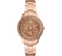 Fossil Watch for Women Stella Sport, Quartz Multifunction Movement, 37 mm Rose Gold Stainless Steel Case with a Stainless Steel Strap, ES5109