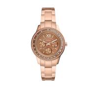 Fossil Women Stella Sport Multifunction Rose Gold-tone Stainless Steel Watch Rose Gold