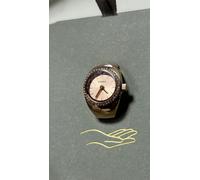 Fossil Watch Ring for Women, Quartz movement with Stainless steel Strap