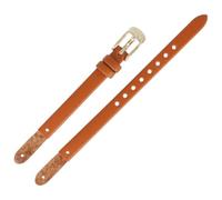 FOSSIL Watch Strap 08 mm Leather Brown Smooth - ES-4000 | LB-ES4000, Strap.