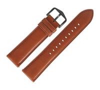 FOSSIL Watch Strap 22 mm Leather Brown Smooth Quick Release Easy Fix Change System FS-5305 LB-FS5305, Classic