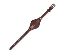 Fossil Watch Strap 8 mm Leather Brown Gold - ES-3200 | LB-ES3200